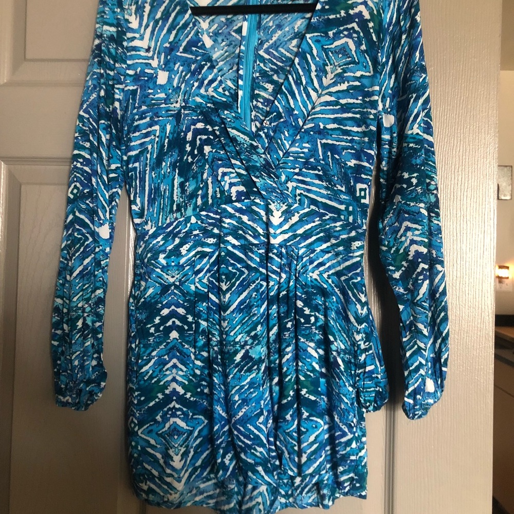 Long sleeve romper